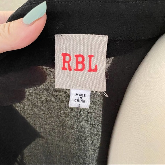 RORY BEC RBL Floral Sleeveless Blouse Size Small - Picture 8 of 10